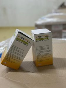 جهاز الإمداد الطبي يستقبل شحنة جديدة من دواء “هيومن ألبومين”